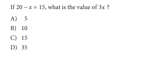 SAT math test