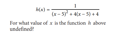 SAT math test
