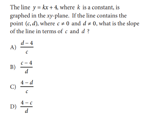 SAT math test