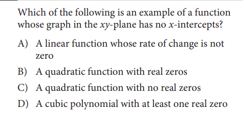 SAT math test