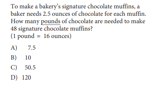 SAT math test