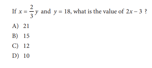 SAT math test