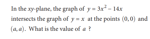 SAT math test