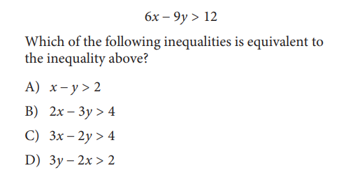 SAT math test