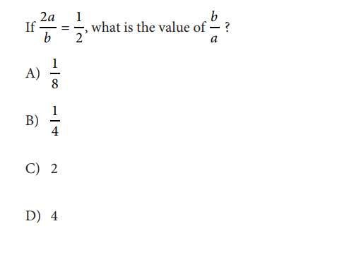 SAT math test