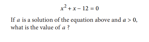 SAT math test