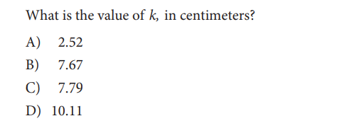 SAT math test