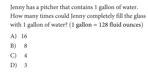SAT math test